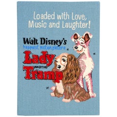 Olympia Le-Tan NEW Lady & The Tramp Embroidered Clutch