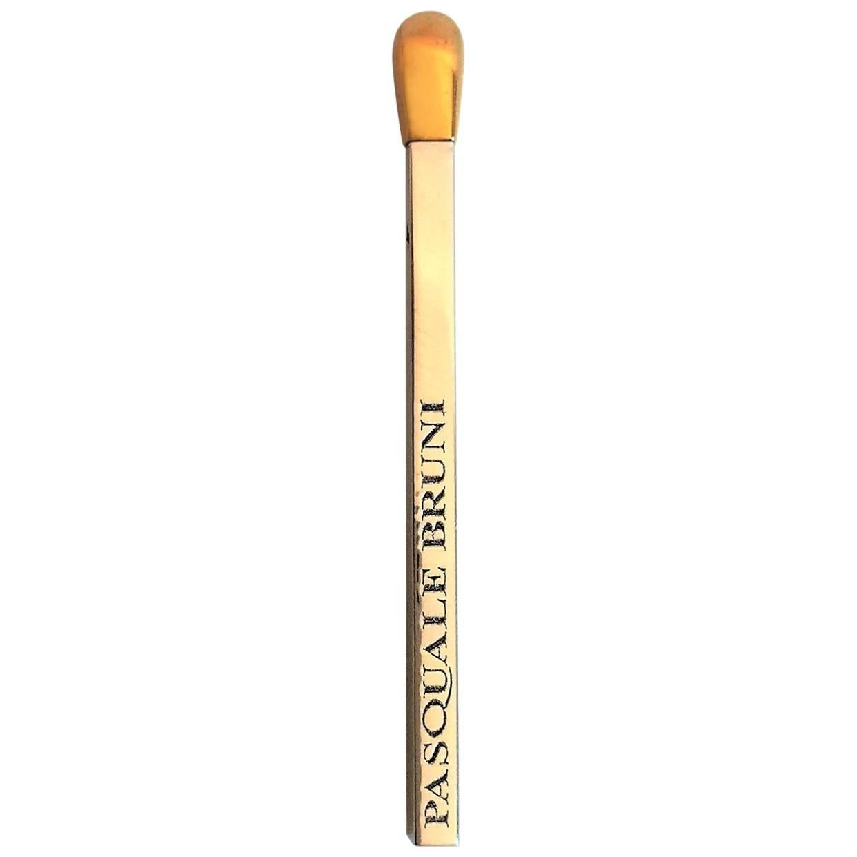 Pasquale Bruni 'Accendimi', 18kt gold match shaped pendant For Sale