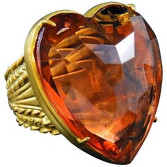 fashion heart ring by Patrizia Daliana