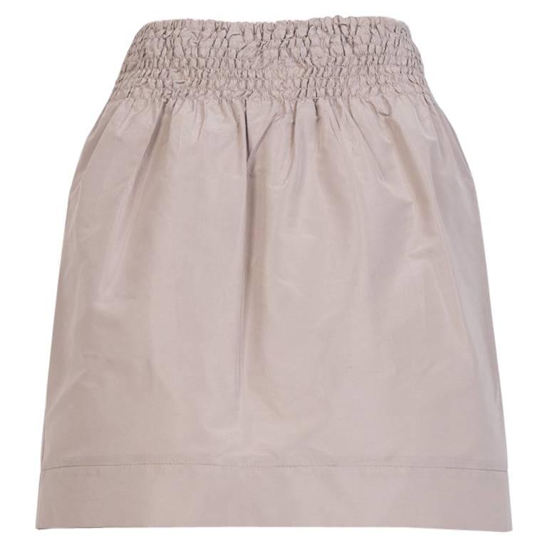 Miu Miu Technical Fabric Short Skirt For Sale