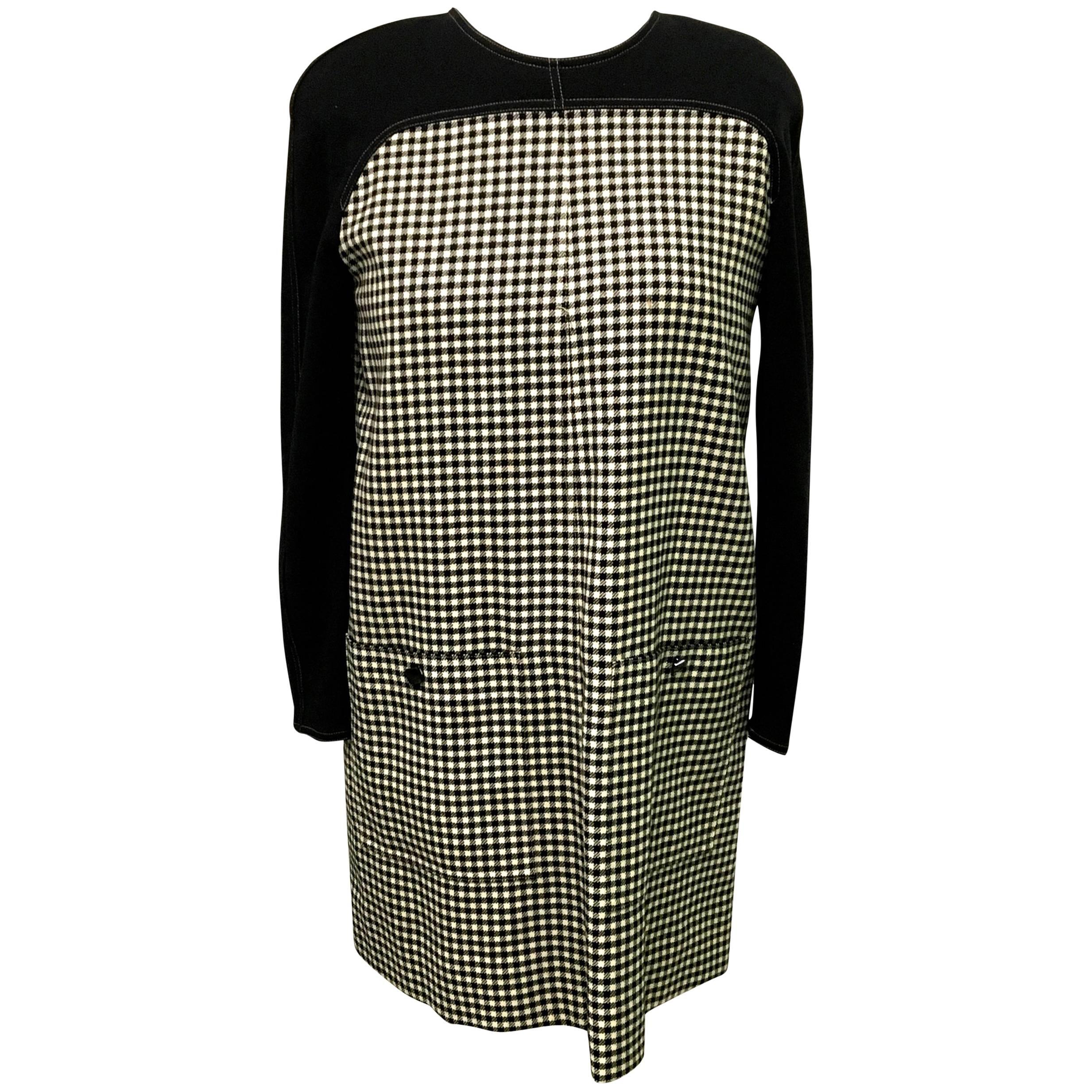 Courreges Dress - Black and White  For Sale