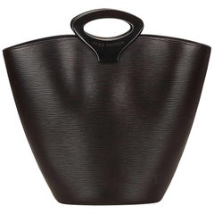 Retro Louis Vuitton Black Noctambule Epi Tote Bag