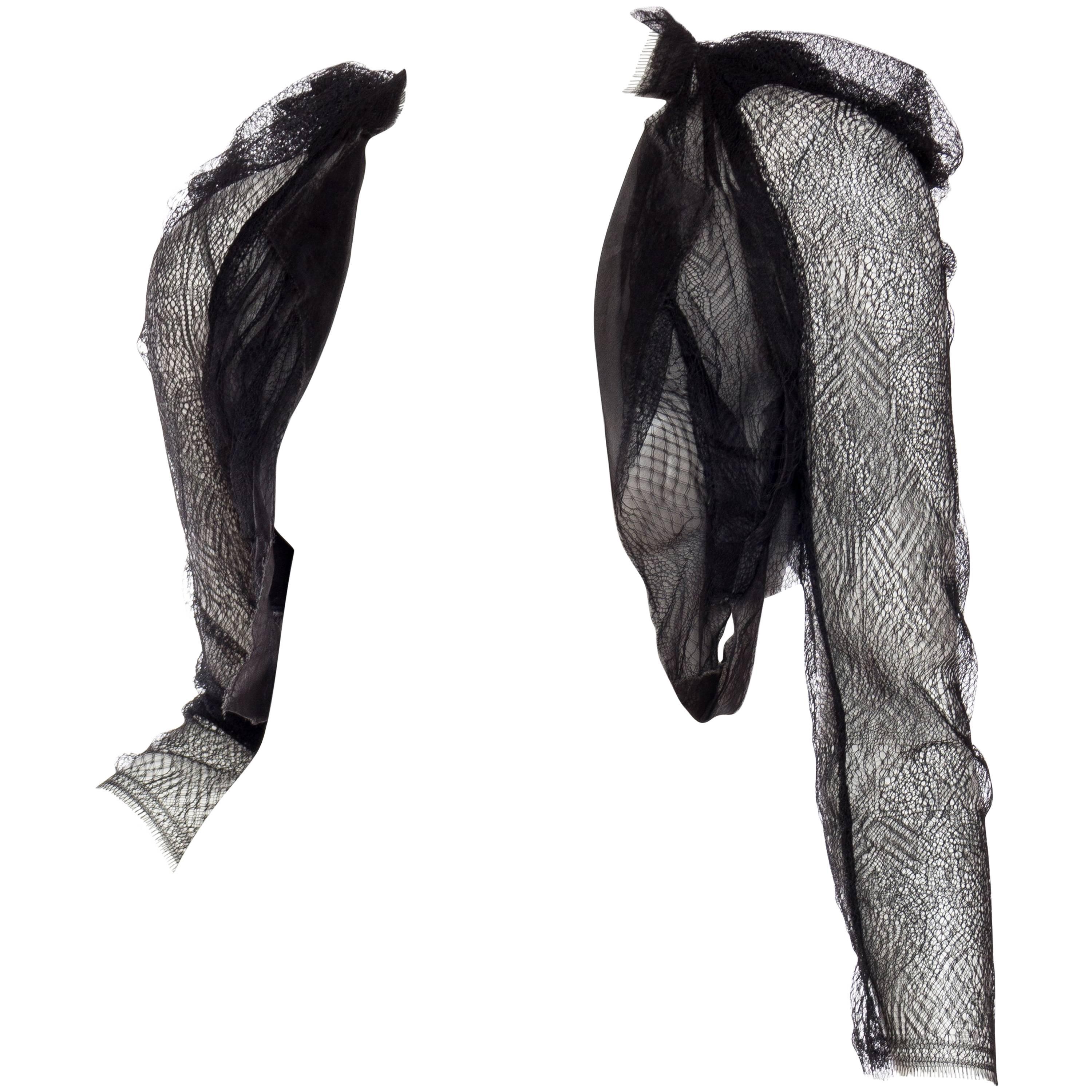 Silk and Lace Deconstructed Bolero Shrug by Sharon Wauchob