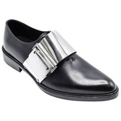 Givenchy Men's Black Leather Richelieu Oxfords