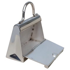 Hermès Sterling Silver Smallest Micro Kelly Bag Pill Box