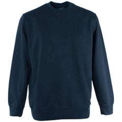 Givenchy Men's Cotton Solid Black W/ Graphic Sweatshirt
