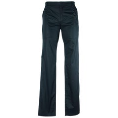 Givenchy Men's Classic Black 100% Cotton Trousers 7