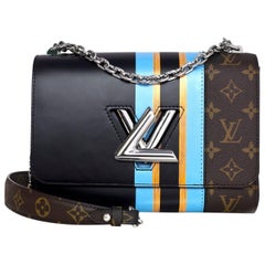 Louis Vuitton Limited Edition Monogram/Black Heroine Jackets Twist MM Bag 7