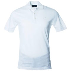 Givenchy Men's White 100% Cotton Basic Polo Shirt 