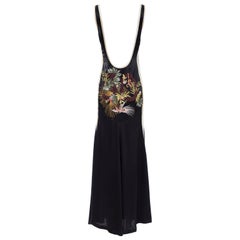 Jean Paul Gaultier Silk Embroidered Evening Dress, Spring 2007 5