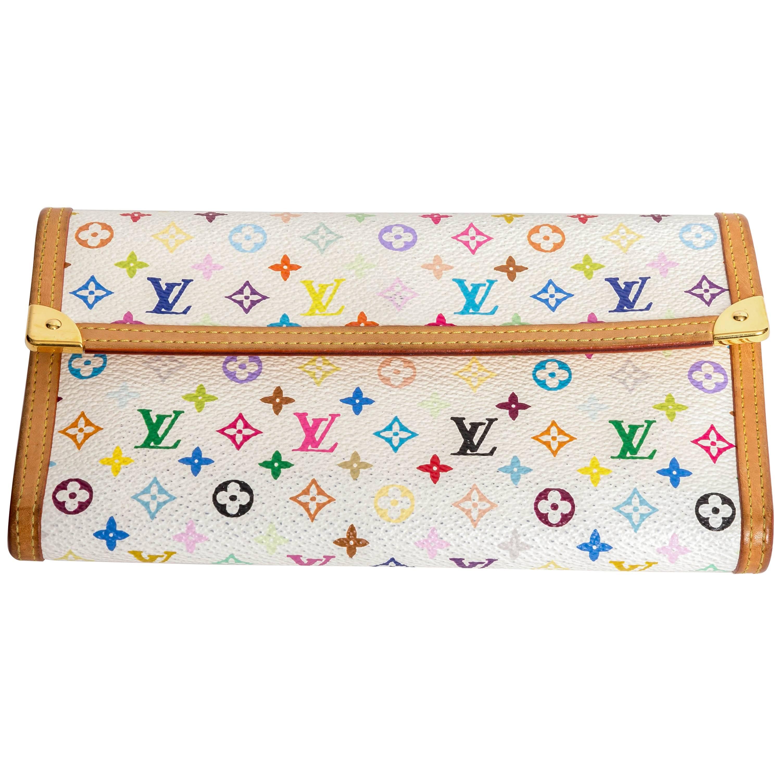 Louis Vuitton  Monogram Multicolore Porte-Tresor International Wallet 