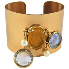 Particular bronze bracelet by Patrizia Daliana