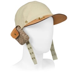 Street Chic Dior by John Galliano Cargo Hat w Logo Pocket 2002 - Never Worn 9
