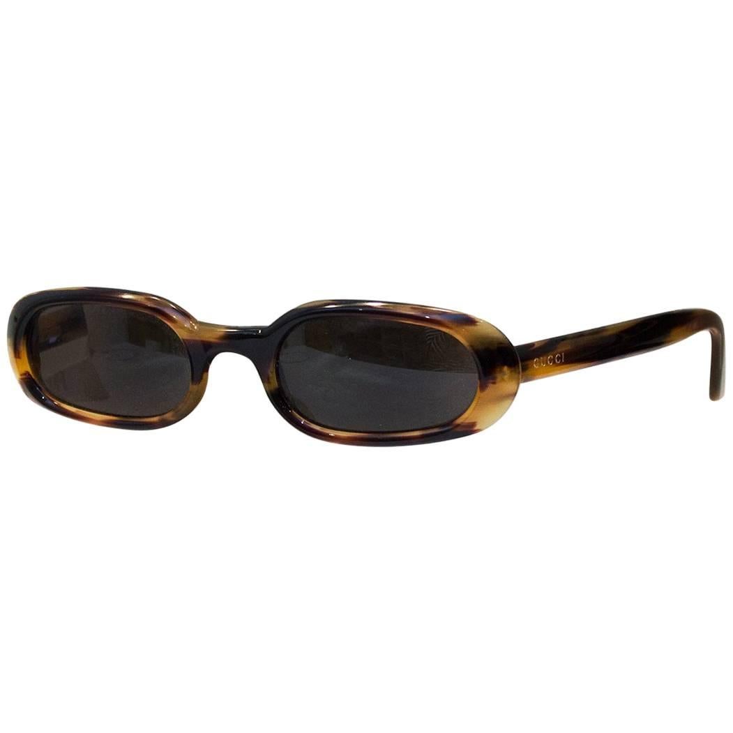 1990s Gucci Tortoiseshell Sunglasses 