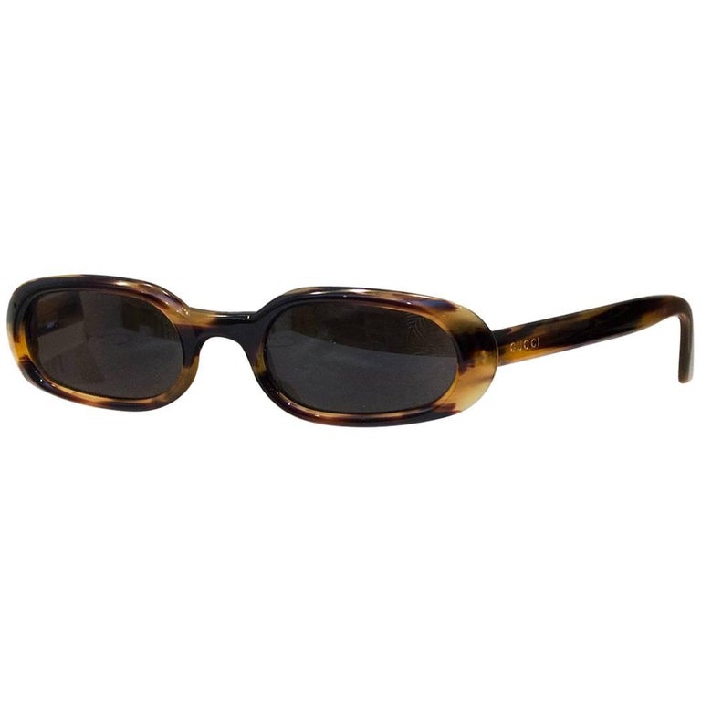 1990s Gucci Tortoiseshell Sunglasses at 1stDibs | 90s gucci  display picture 3