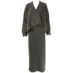 Plantation by Issey Miyake Textured Woven Jacket and Skirt 7