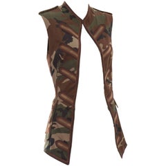 Jean Paul Gaultier Cotton Camouflage Vest, Spring - Summer 2008 12