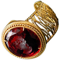 fashion brass bracelet by Patrizia Daliana 10