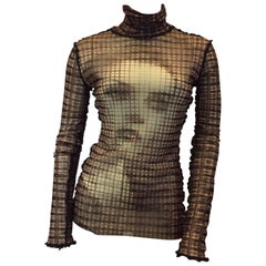 Jean Paul Gaultier Face Detail Turtleneck