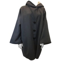 Giorgio Armani Oversize Hooded Topcoat 2