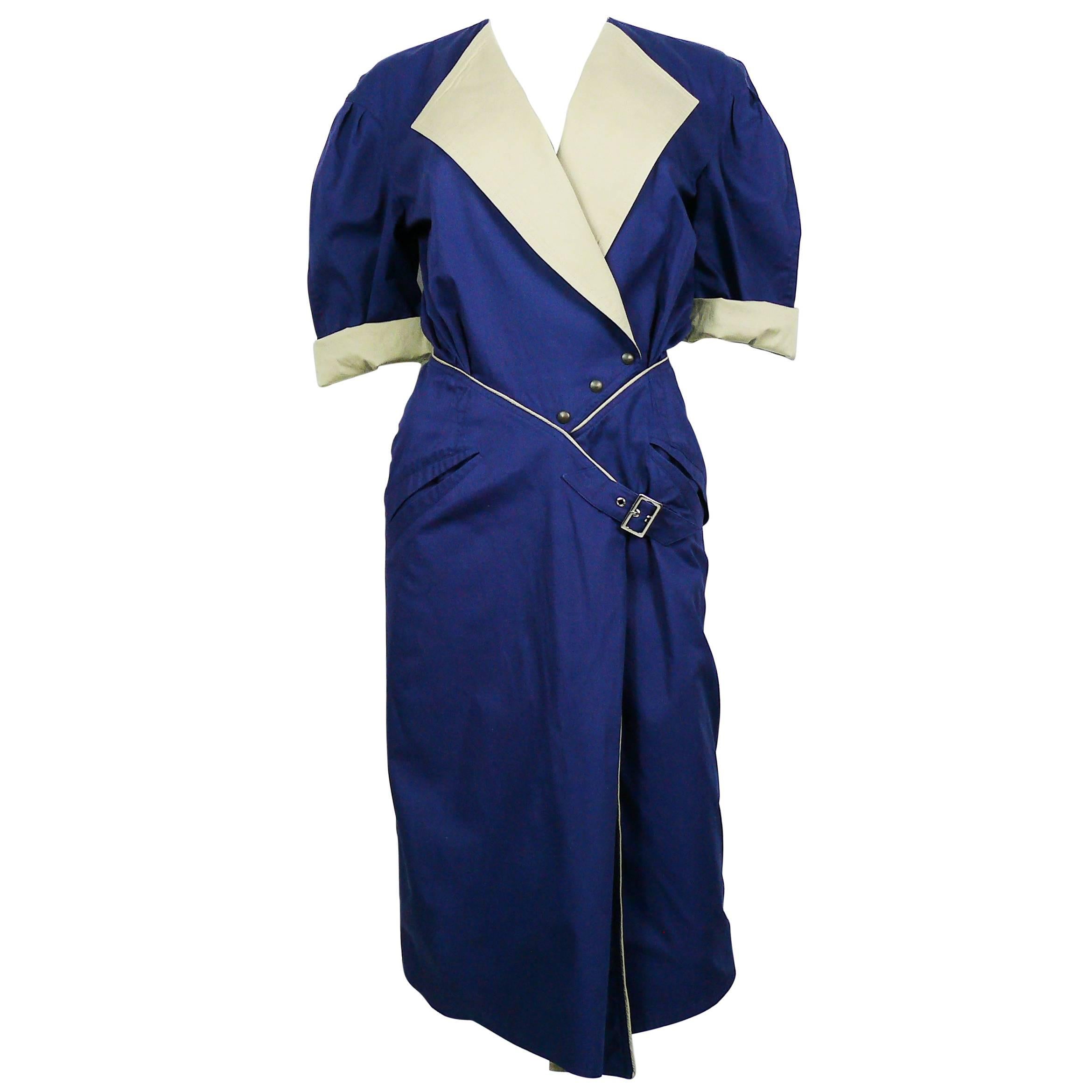 Thierry Mugler Vintage Wrap Dress