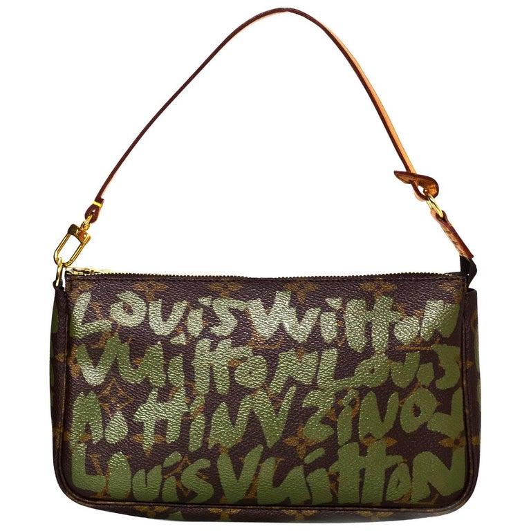 Louis Vuitton Monogram Stephen Sprouse Pochette Graffiti Bag For Sale at 1stdibs