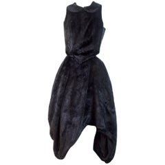Comme des Garcons Noir Faux Fur 2008 Collection Dress 3