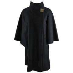 Chanel 11A Byzantine Collection Runway Black Cape