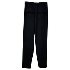 Balenciaga Paris Trousers Pants - Size: 6 (S, 28)