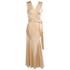 Maggie Norris Haute Couture 1930's Inspired Bias Cut Silk Charmeuse ...