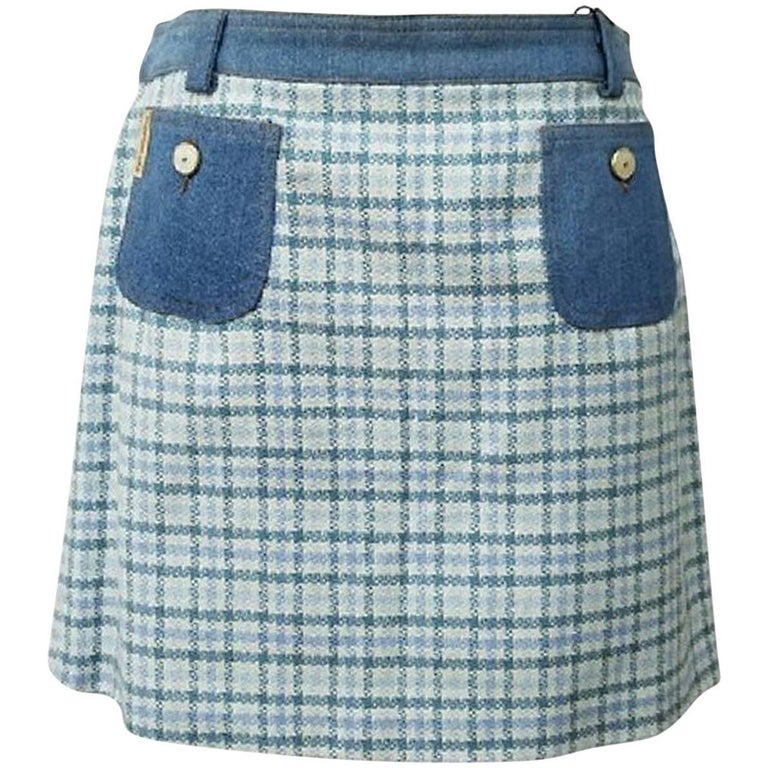 Dolceandgabbana Pocket Skirt Size 12 L 32 33 For Sale At 1stdibs