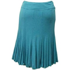 Roberto Cavalli Blue Skirt - Size: 12 (L, 32, 33) 11