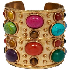 Sylvia Toledano Gem Stone Cuff