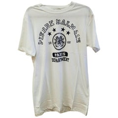 Pierre Balmain Cotton T-shirt White (Small) 3