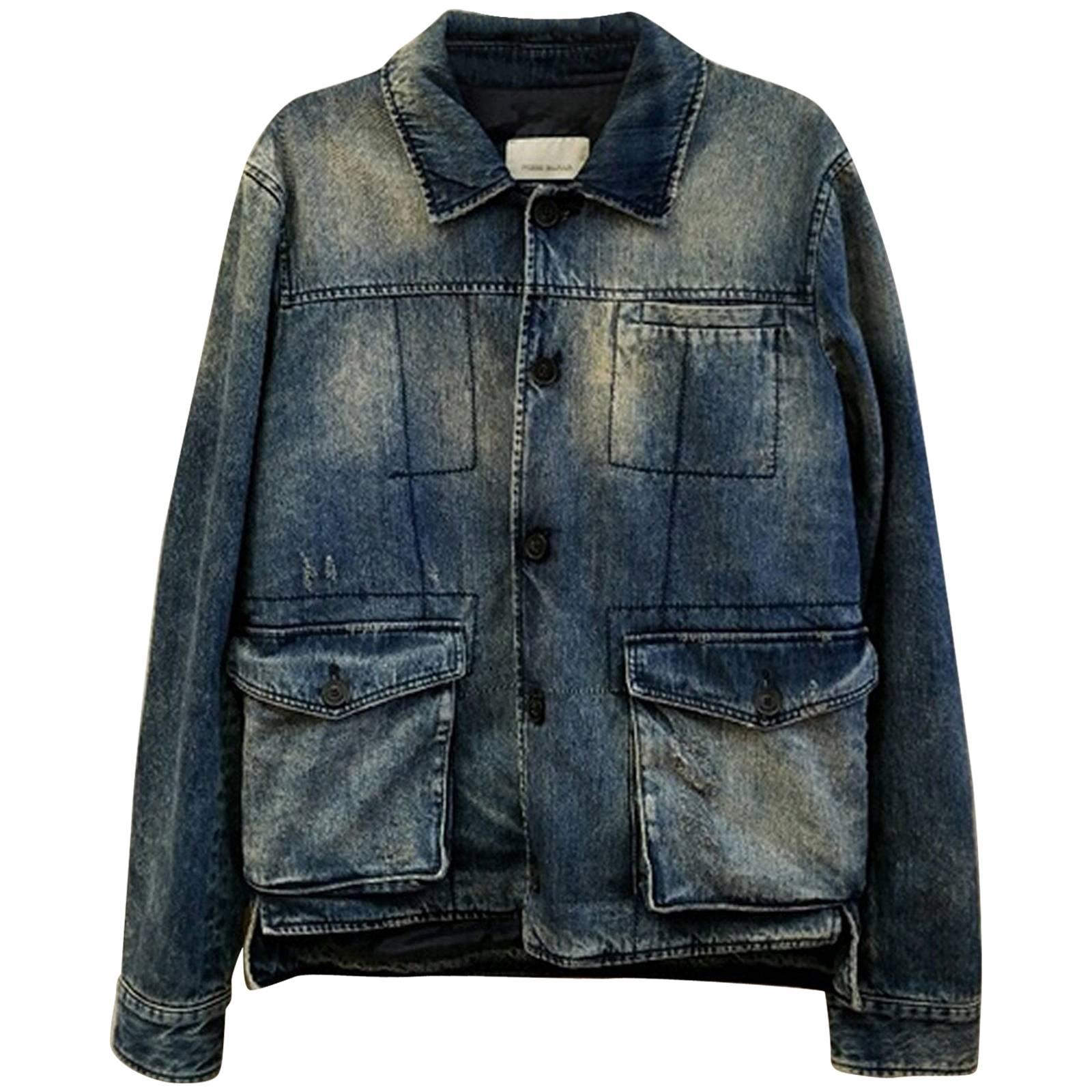 Balmain Denim Jacket - 6 For Sale on 1stDibs | balmain jean jacket, balmain  jeans jacket, balmain jacka
