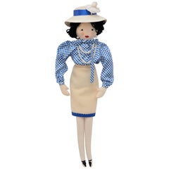 Super Rare Chanel Doll Designed By Karl Lagerfeld For Pop-Up Shop Colette   