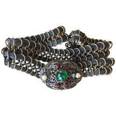 Chanel Rare 1960's Filagree Gripoix Chain Belt 3