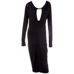 Gucci Plunging Knit Dress