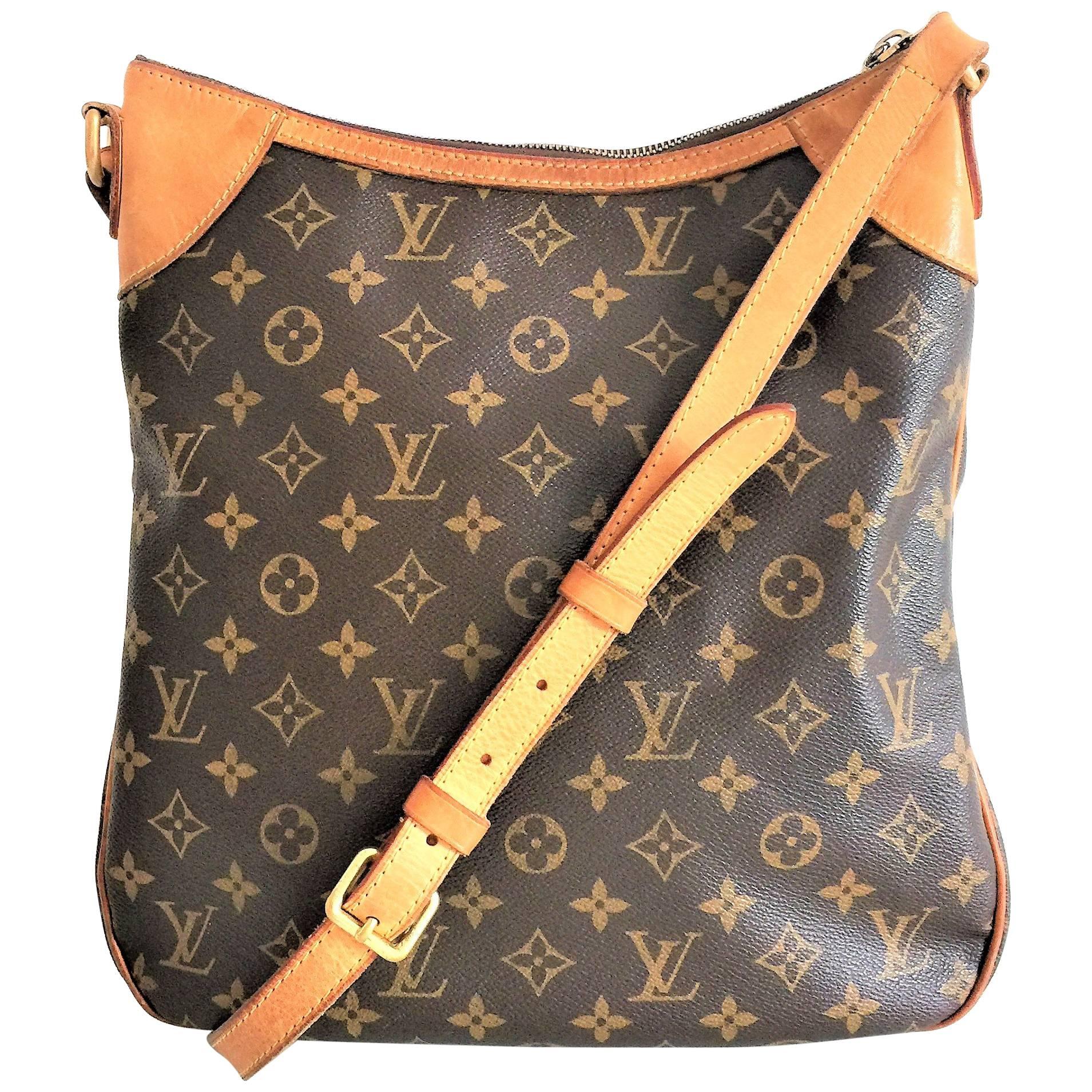 Louis Vuitton Odeon MM Monogram Crossbody Bag For Sale