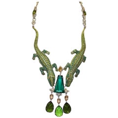 Carlo Zini Milano Crocodiles Necklace