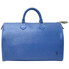 Vintage Louis Vuitton Speedy 35 Epi Leather City Hand Bag