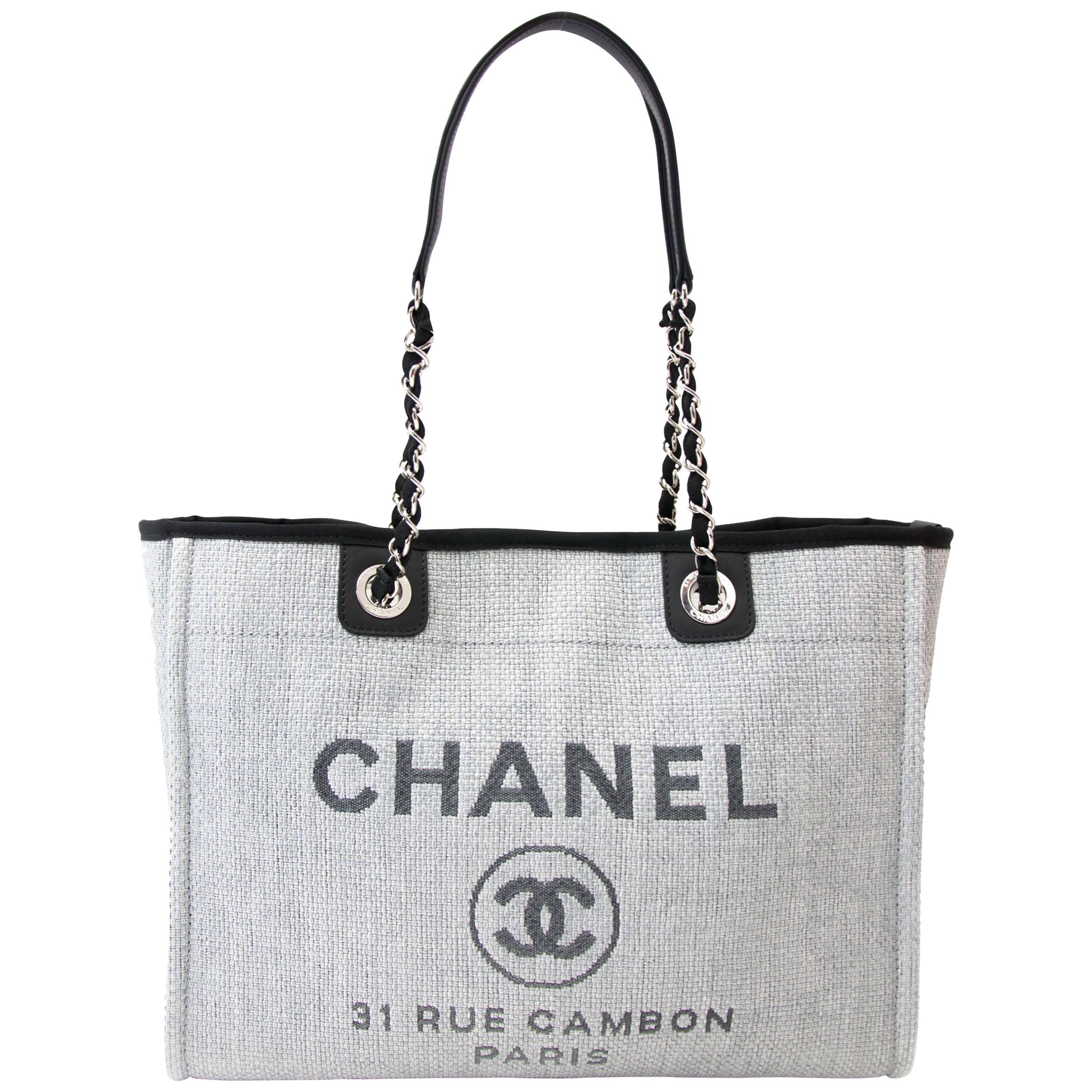 Chanel Deauville 31 Rue Cambon Tote Bag at 1stDibs
