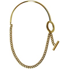 FAN-TASTIC Tom Ford Gold Jewerly Necklace / Good Condition 