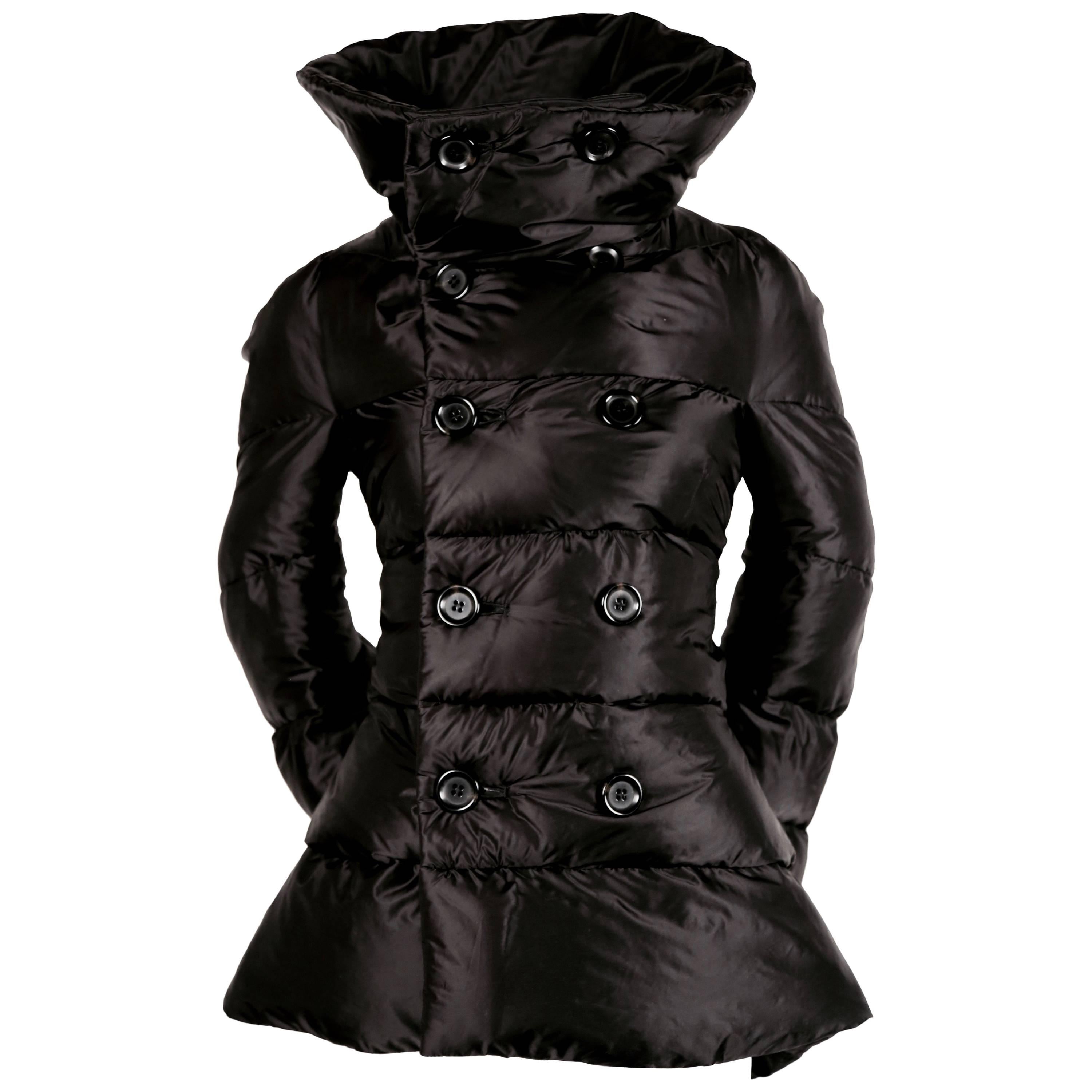 Junya Watanabe for Comme des Garcons padded runway coat with bustle, 2009 