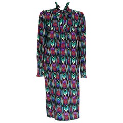 Yves Saint Laurent Iconic Print Russian Collection Dress 8