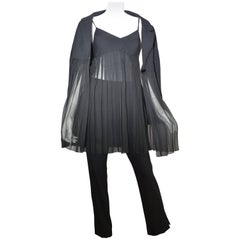 Chanel Black Pant Suit, Spring 2001 8