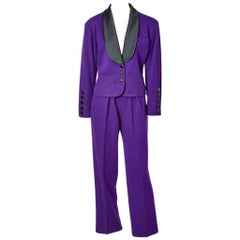 Yves Saint Laurent Wool Knit Tuxedo 10
