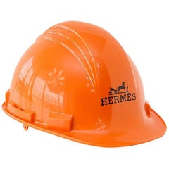 Hermes Hard Hat 2008 Limited Edition Orange Construction Helmet