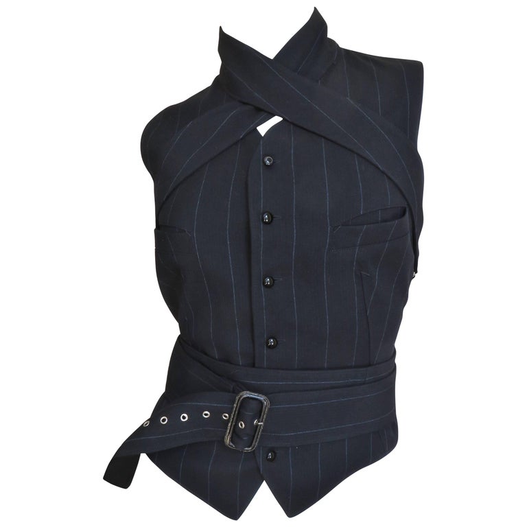 1990s Jean Paul Gaultier Wrap Bondage Vest at 1stDibs 