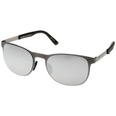 Porsche Design P8578-A-54 Mercury Silver Sunglasses